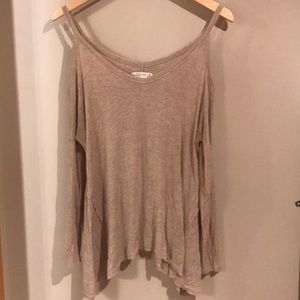 Peek a Boo Shoulder Long Sleeve